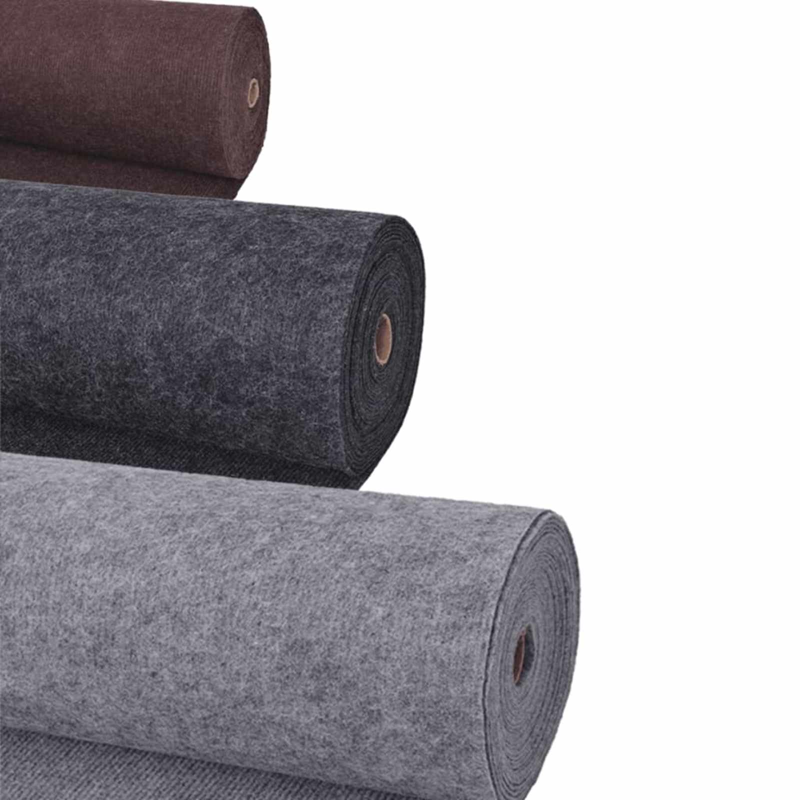 Tepih Smeđa 1,2 x 15 m Poliester