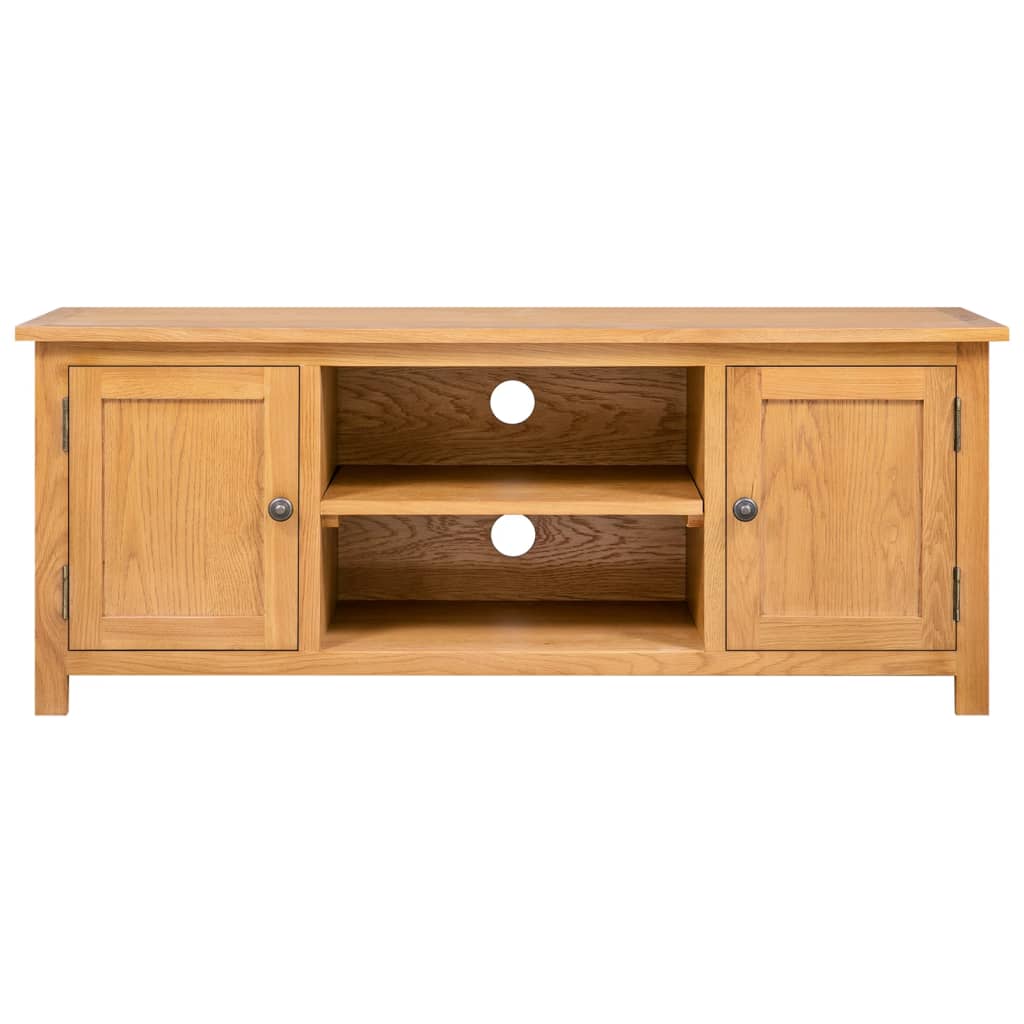 TV ormarić 110 x 35 x 44 cm od masivne hrastovine
