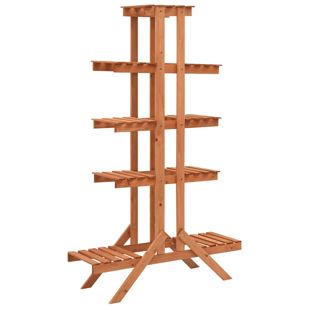 Stalak za biljke 83 x 25 x 132 cm od masivne jelovine