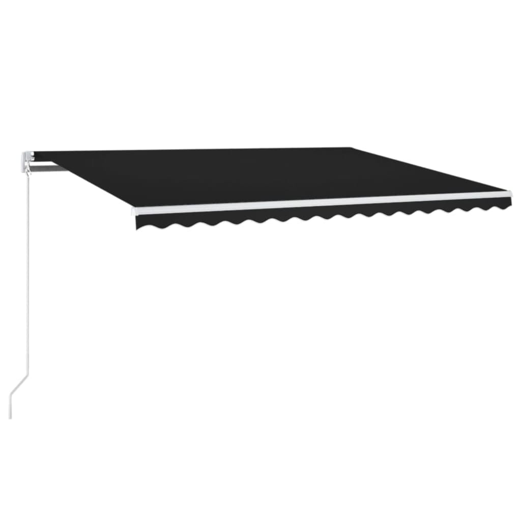 Tenda na ručno uvlačenje 400 x 350 cm antracit
