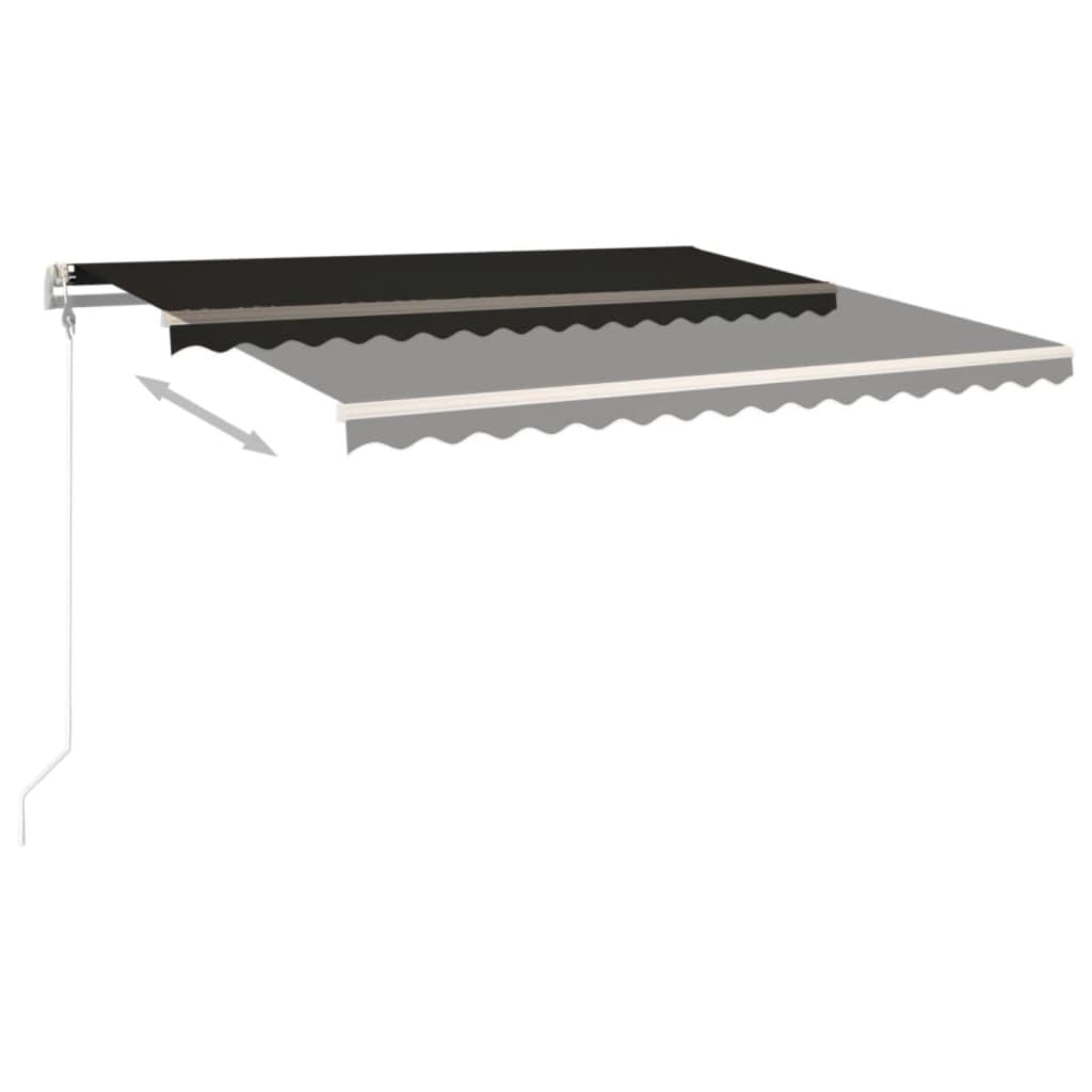 Tenda na automatsko uvlačenje 400 x 350 cm antracit