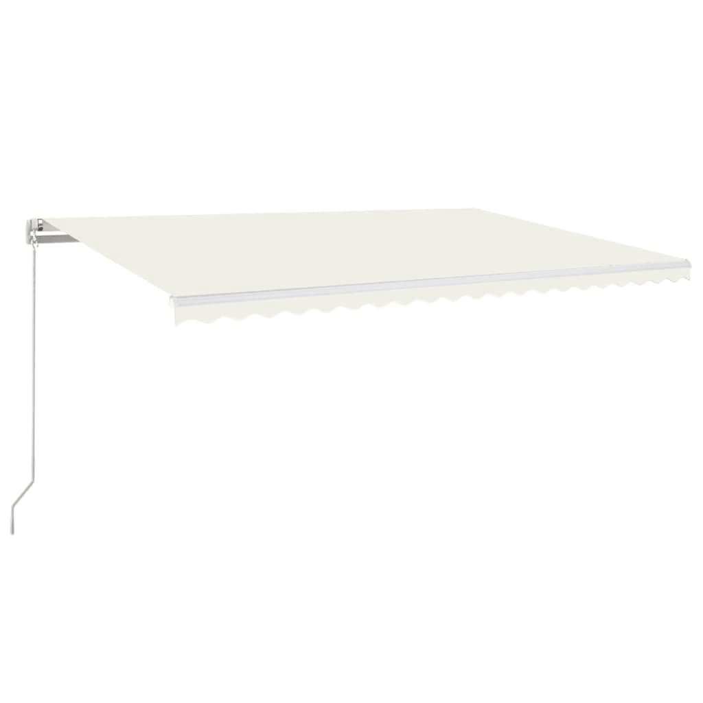 Tenda na ručno uvlačenje 500 x 350 cm krem