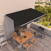 Tenda na automatsko uvlačenje 500 x 350 cm antracit