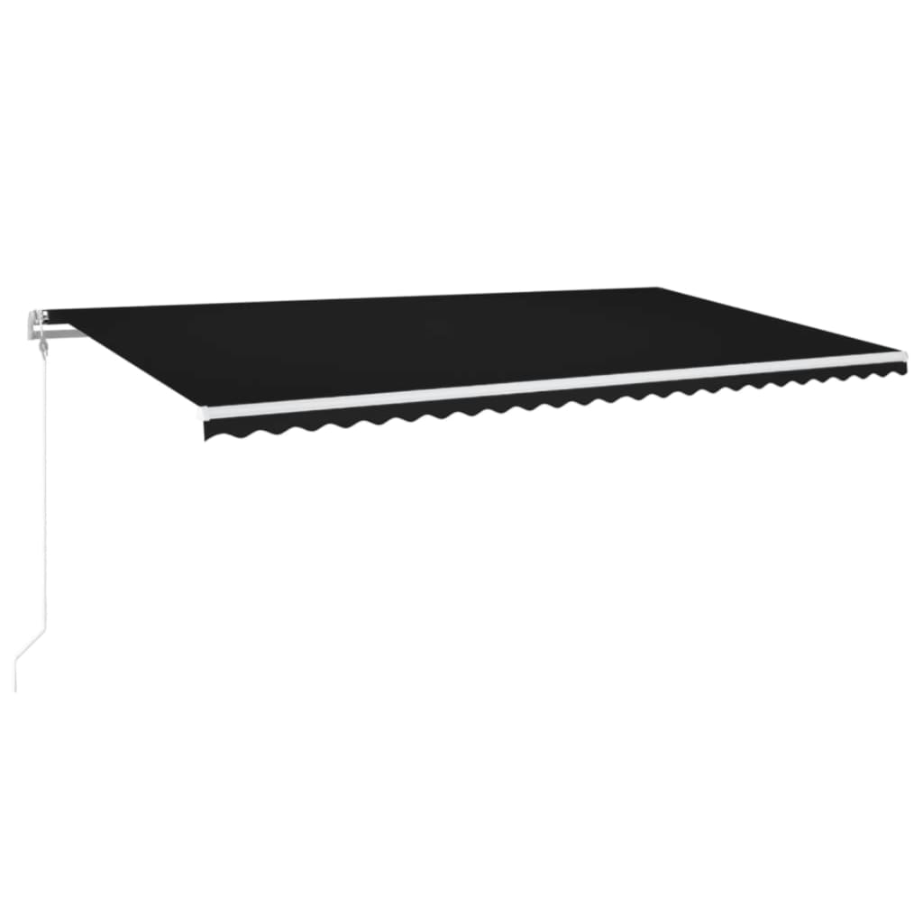 Tenda na automatsko uvlačenje 600x350 cm antracit