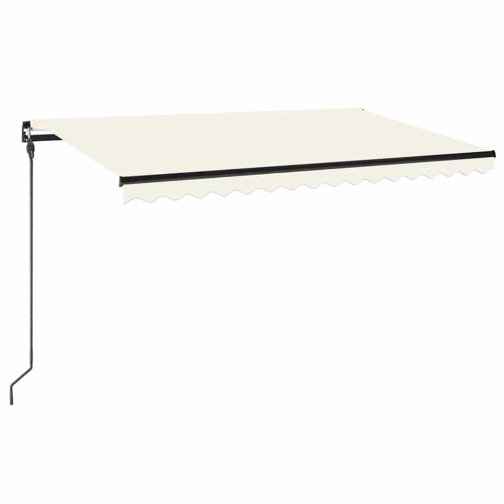 Tenda na ručno uvlačenje 450 x 300 cm krem