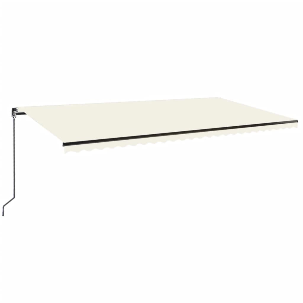 Tenda na ručno uvlačenje 600 x 350 cm krem