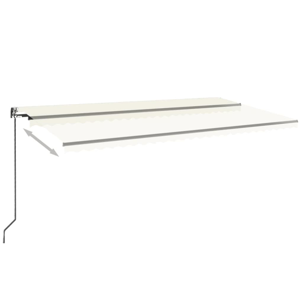 Tenda na automatsko uvlačenje 600x350 cm krem