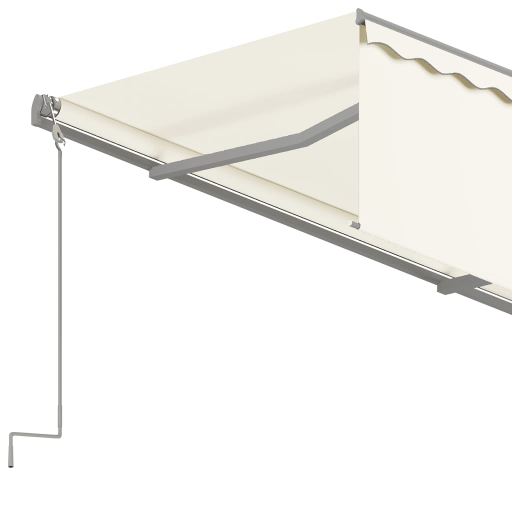 Automatska tenda na uvlačenje s roletom 3,5 x 2,5 m krem