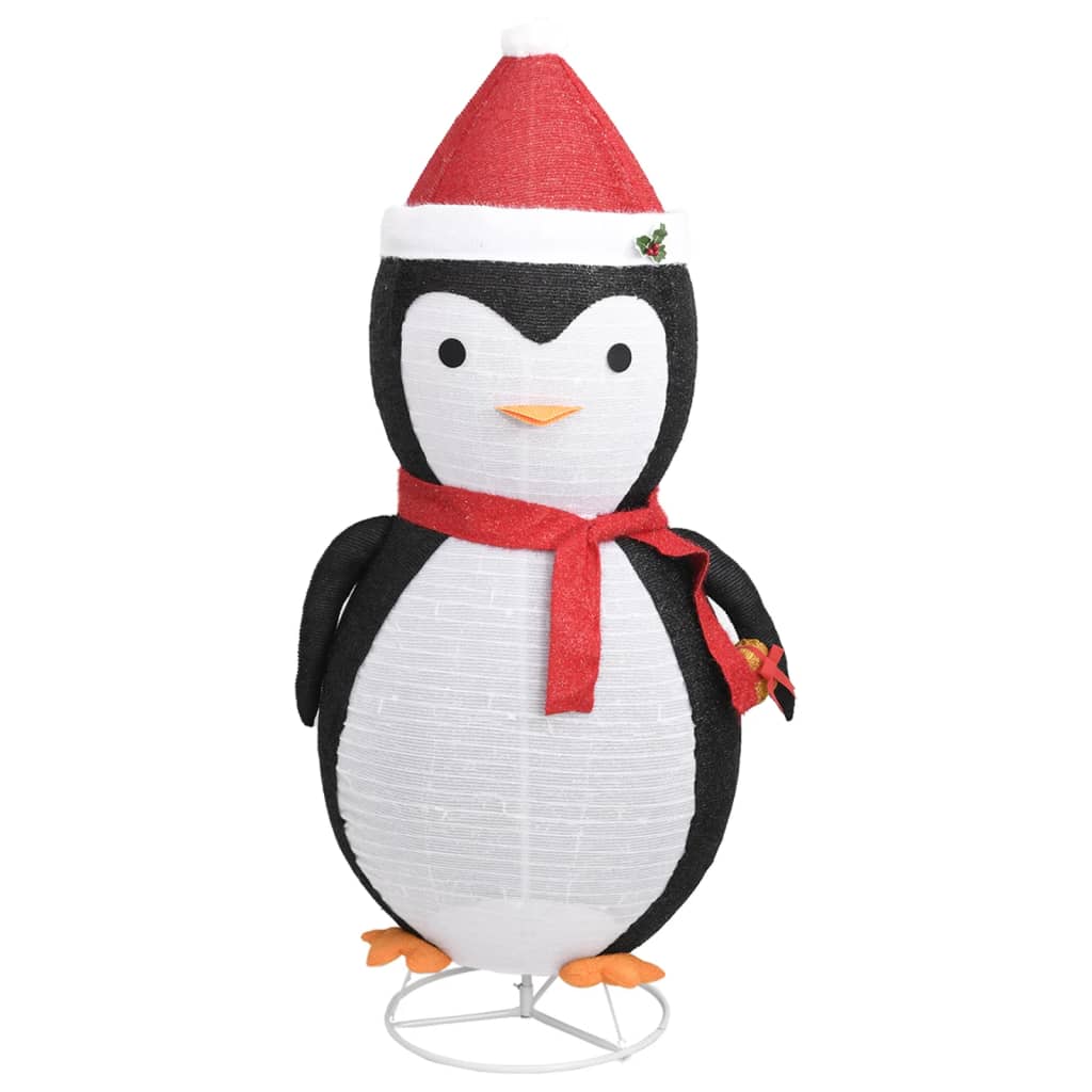 Ukrasna božićna figura pingvina LED luksuzna tkanina 180 cm