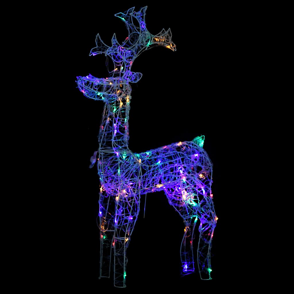 Ukrasni božićni sob s 90 LED žarulja 60 x 16 x 100 cm akrilni