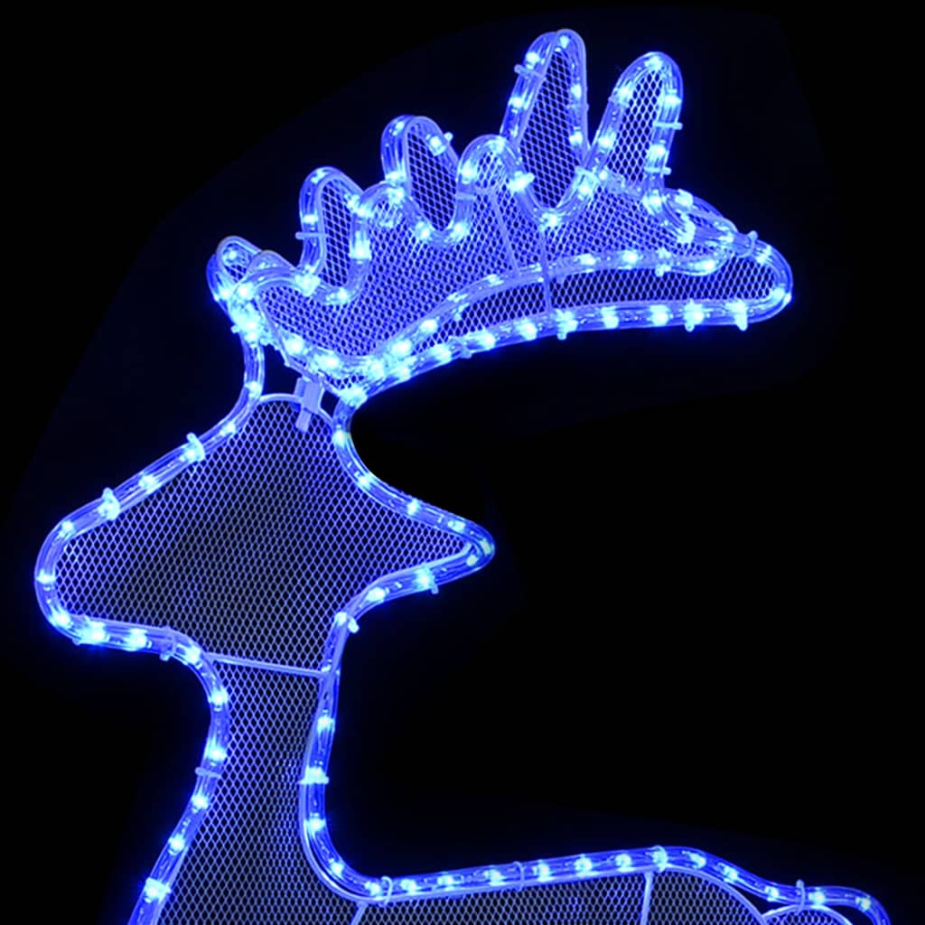 Ukrasni božićni sob s mrežom i 306 LED žarulja 60 x 24 x 89 cm