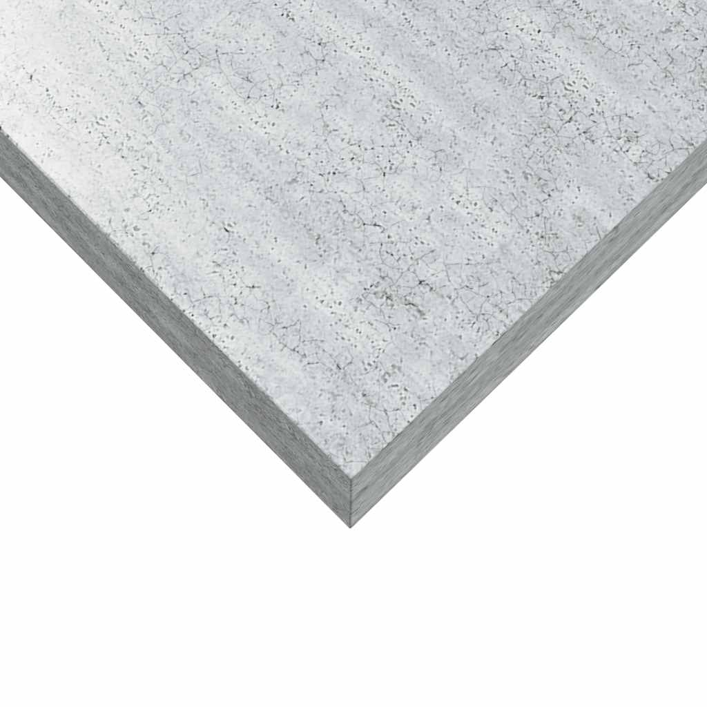 Plutajuće zidne police 2 kom boja betona 23 x 23,5 x 3,8 cm MDF