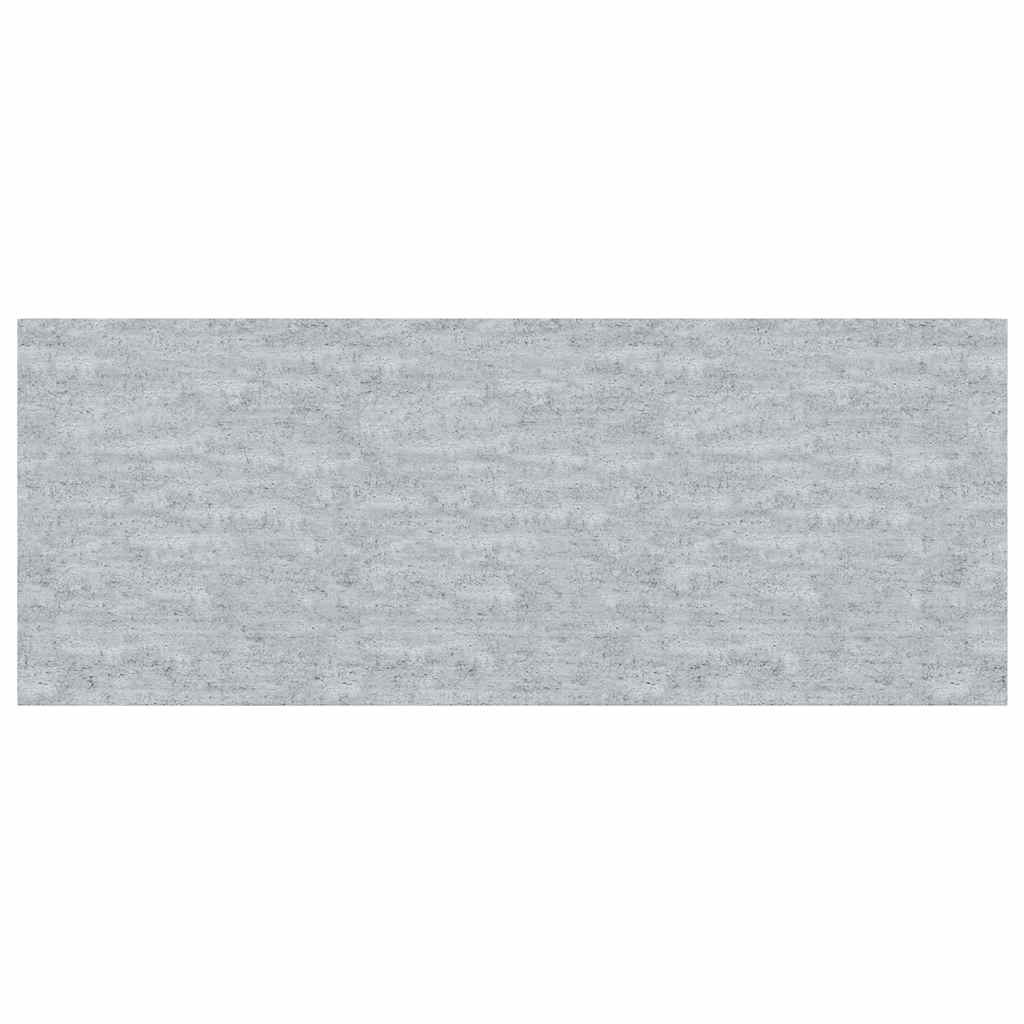 Plutajuće zidne police 2 kom boja betona 60 x 23,5 x 3,8 cm MDF