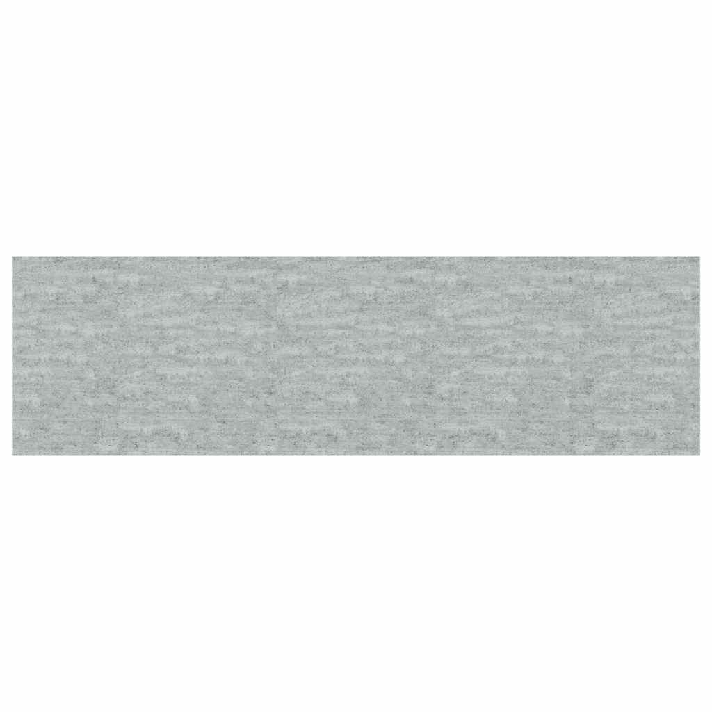 Plutajuća zidna polica siva boja betona 80 x 23,5 x 3,8 cm MDF