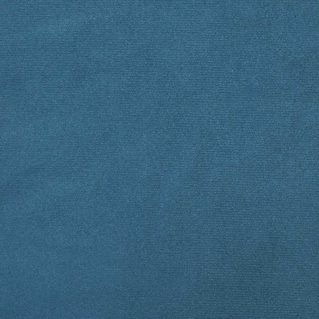 Stolica za opuštanje s osloncem za noge plava baršunasta