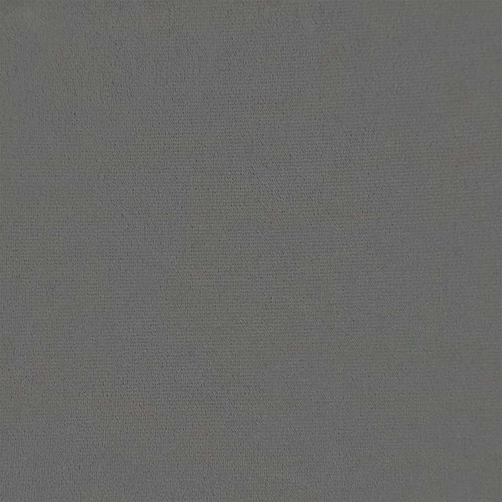 Stolica za ljuljanje tamnosiva baršunasta
