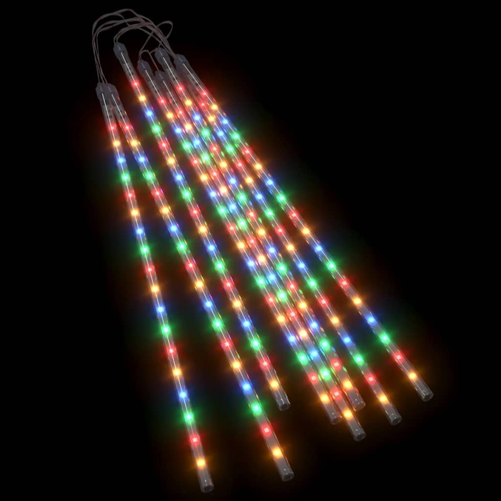 Meteorska svjetla 8 kom 50 cm šarena 288 LED žarulja