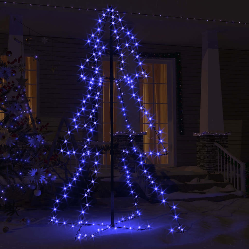 Stožasto božićno drvce 200 LED unutarnje i vanjsko 98 x 150 cm