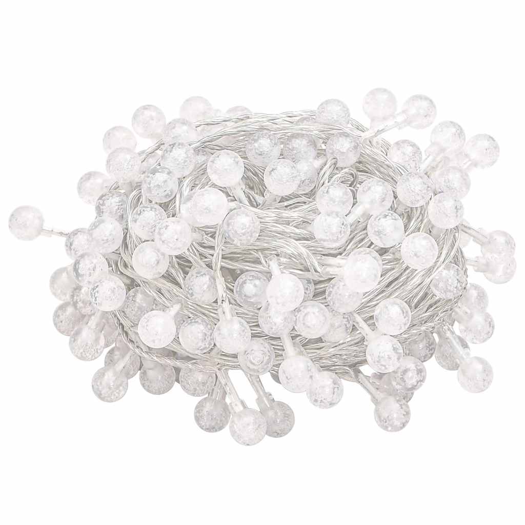 Vilinski rasvjetni lanac 20 m 200 LED topli bijeli 8 funkcija