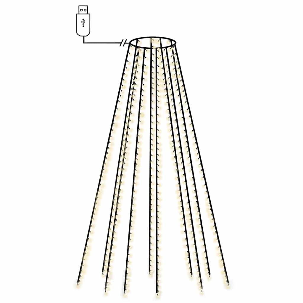 Mrežasta svjetla za božićno drvce 400 LED hladna bijela 400 cm