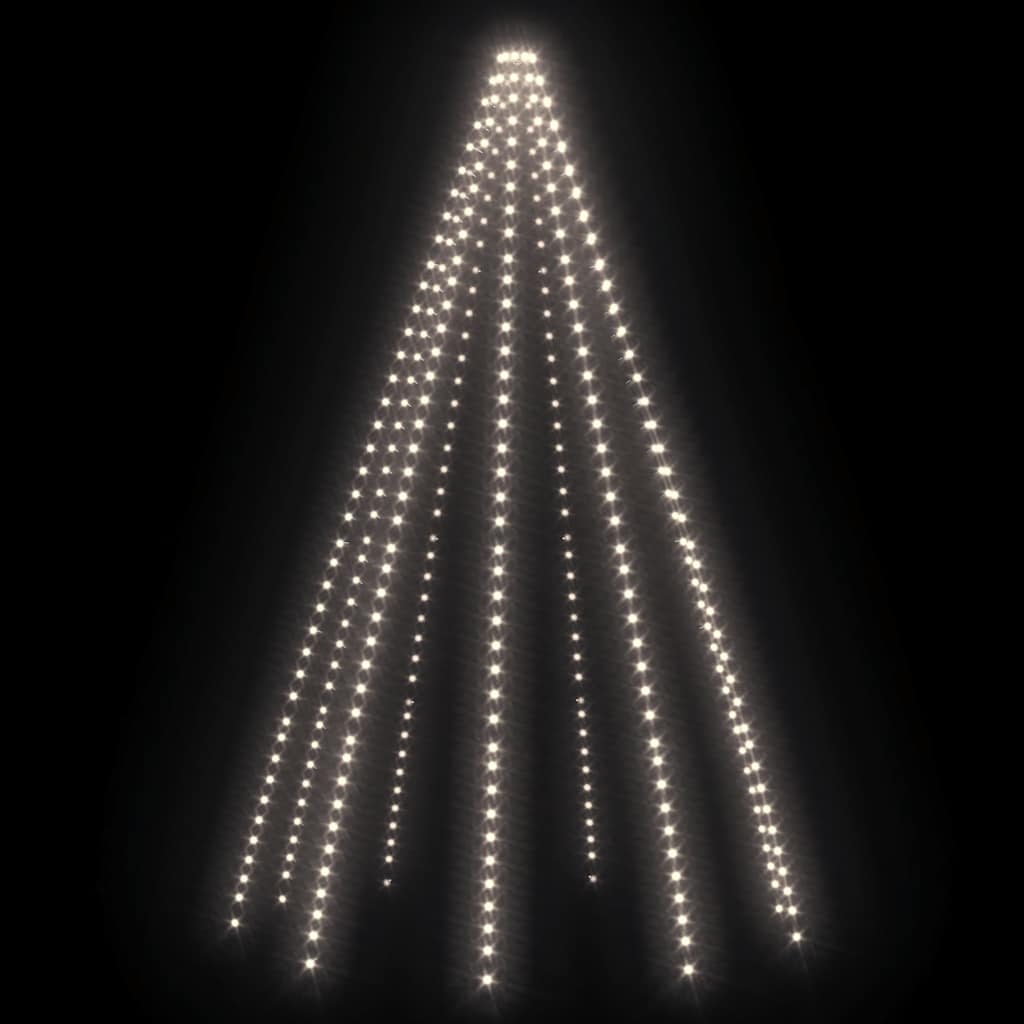Mrežasta svjetla za božićno drvce 400 LED hladna bijela 400 cm