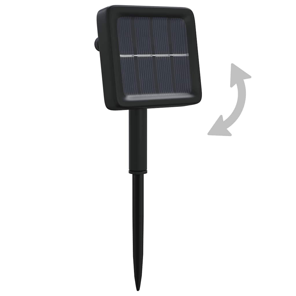 Solarna vilinska svjetla 5 kom 5 x 200 LED topla bijela