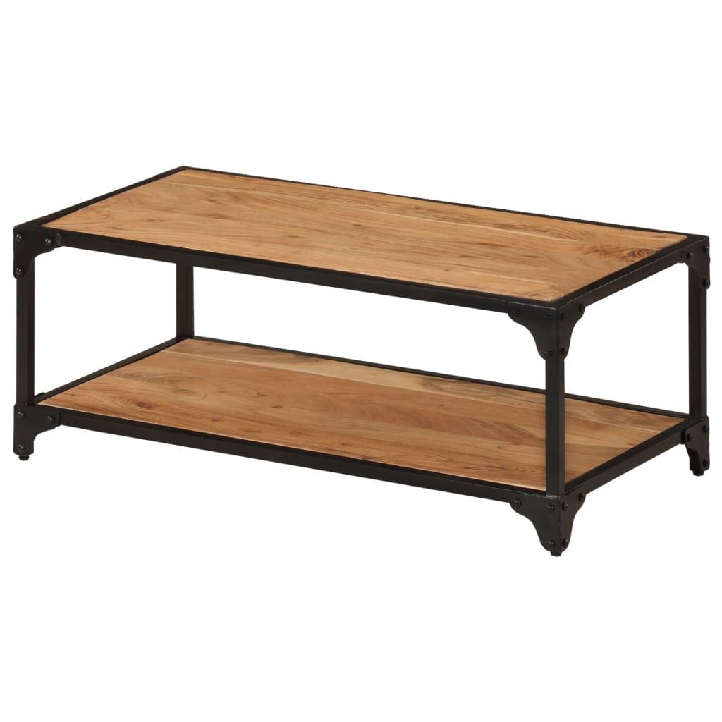 Stolić za kavu 90 x 45 x 35 cm od masivnog bagremovog drva
