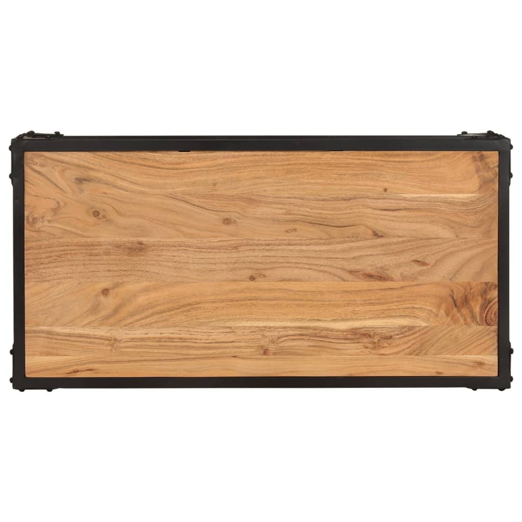 Stolić za kavu 90 x 45 x 35 cm od masivnog bagremovog drva