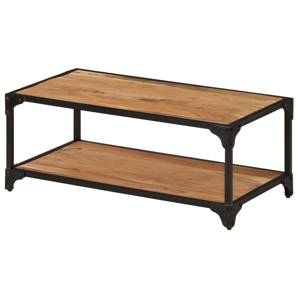 Stolić za kavu 90 x 45 x 35 cm od masivnog bagremovog drva