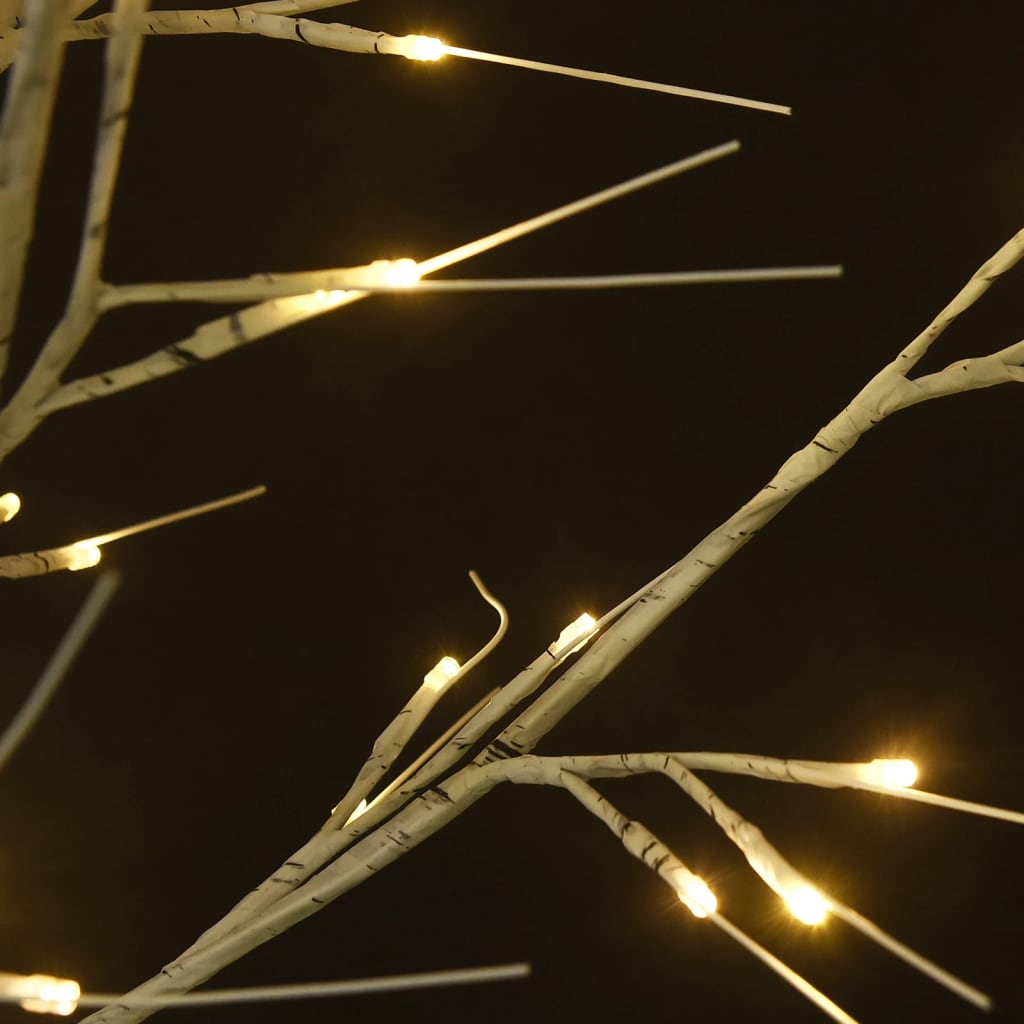 Božićno drvce 200 LED žarulja 2,2 m tople bijele izgled vrbe