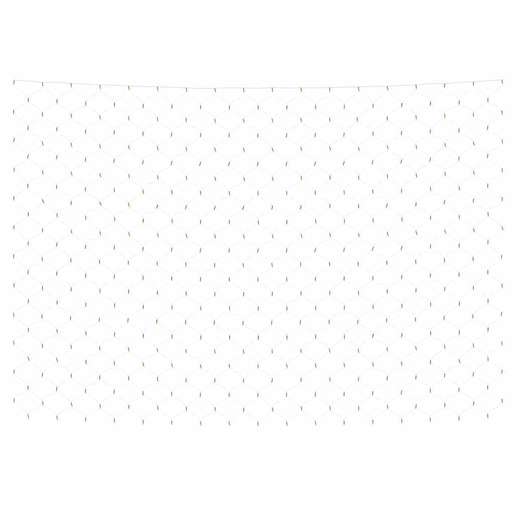 Božićna svjetlosna mreža topla bijela 3 x 2 m 204 LED