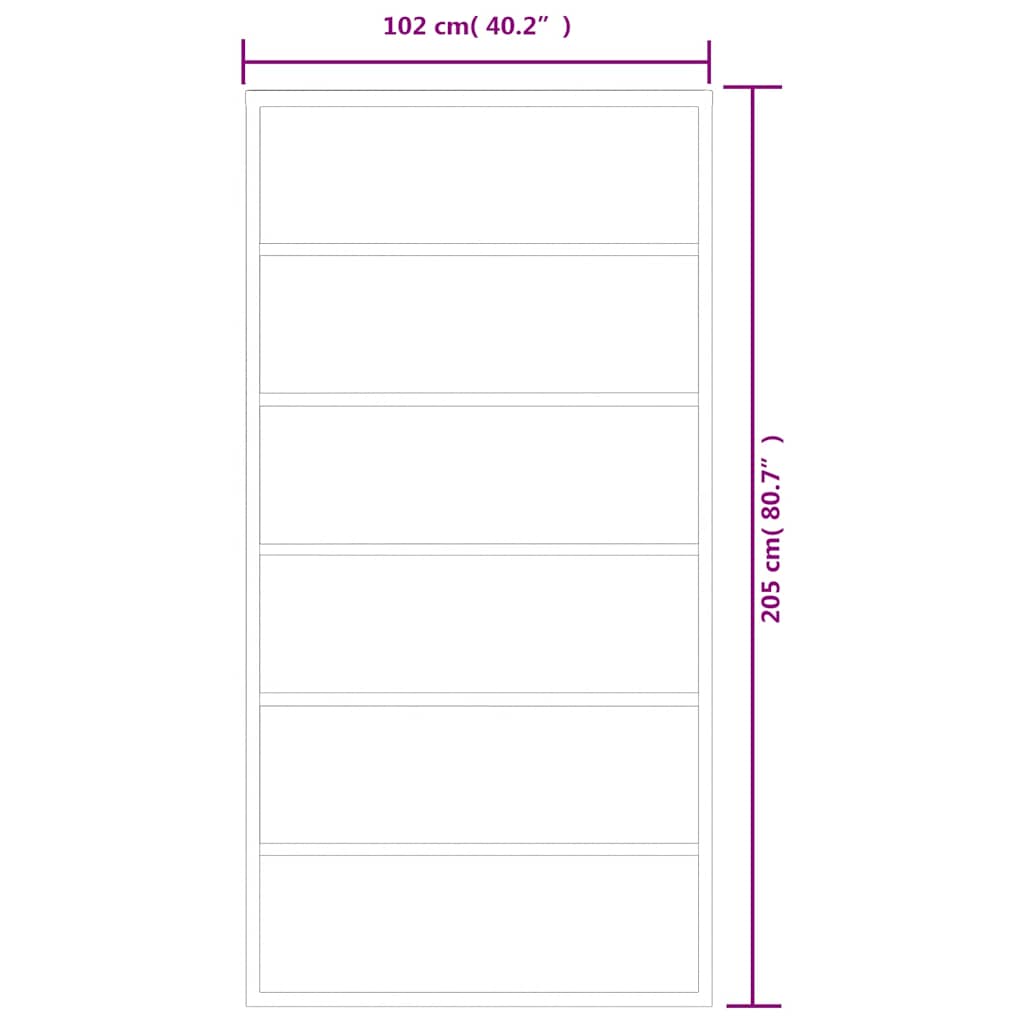 Klizna vrata od stakla ESG i aluminija 102 x 205 cm crna