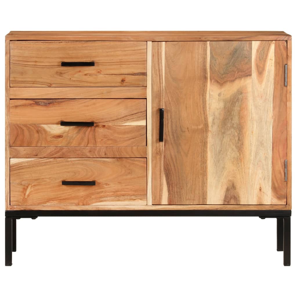 Komoda 88 x 30 x 73 cm od masivnog bagremovog drva