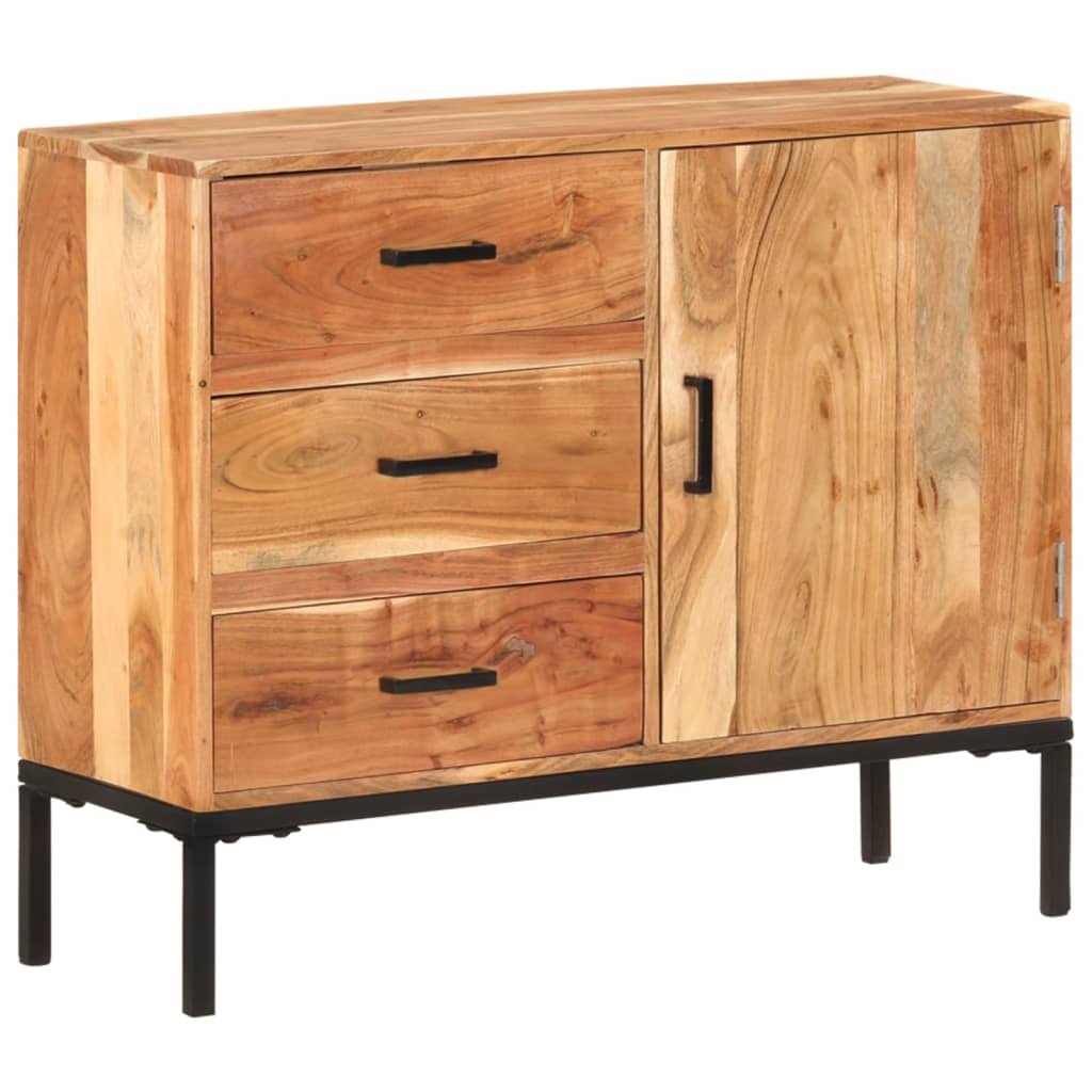 Komoda 88 x 30 x 73 cm od masivnog bagremovog drva