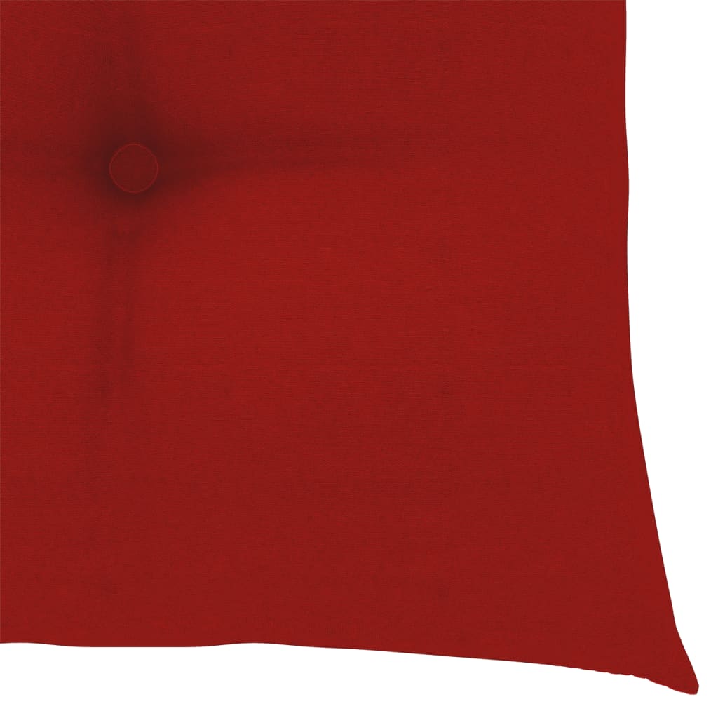 Vrtne stolice s jastucima 6 kom od masivne tikovine
