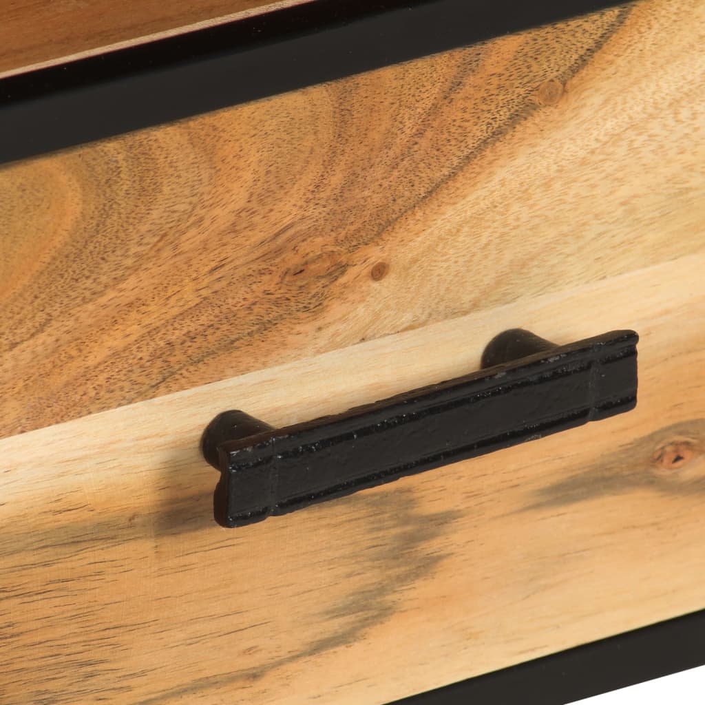 TV ormarić 110 x 30 x 45 cm od masivnog drva bagrema