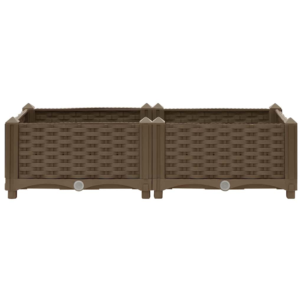 Povišena gredica 80 x 40 x 23 cm od polipropilena