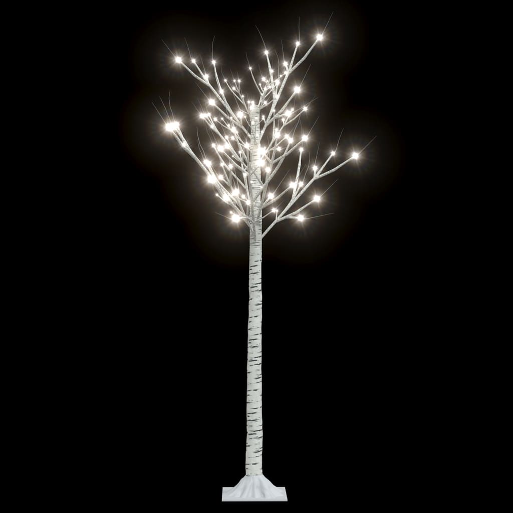Božićno drvce 156 LED žarulja 1,5 m hladne bijele izgled vrbe