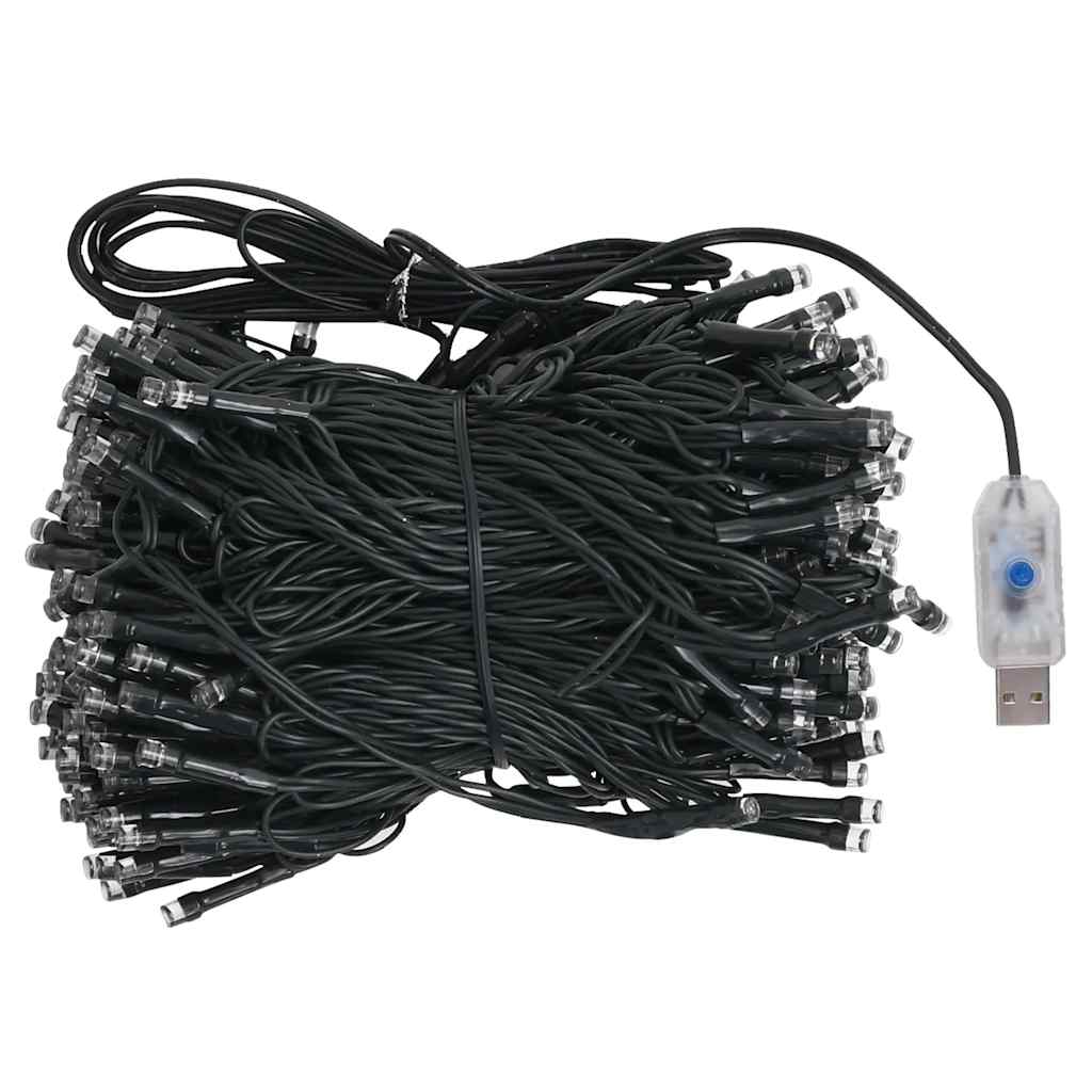 Umjetna osvijetljena polovica božićnog drvca zelena 240 cm