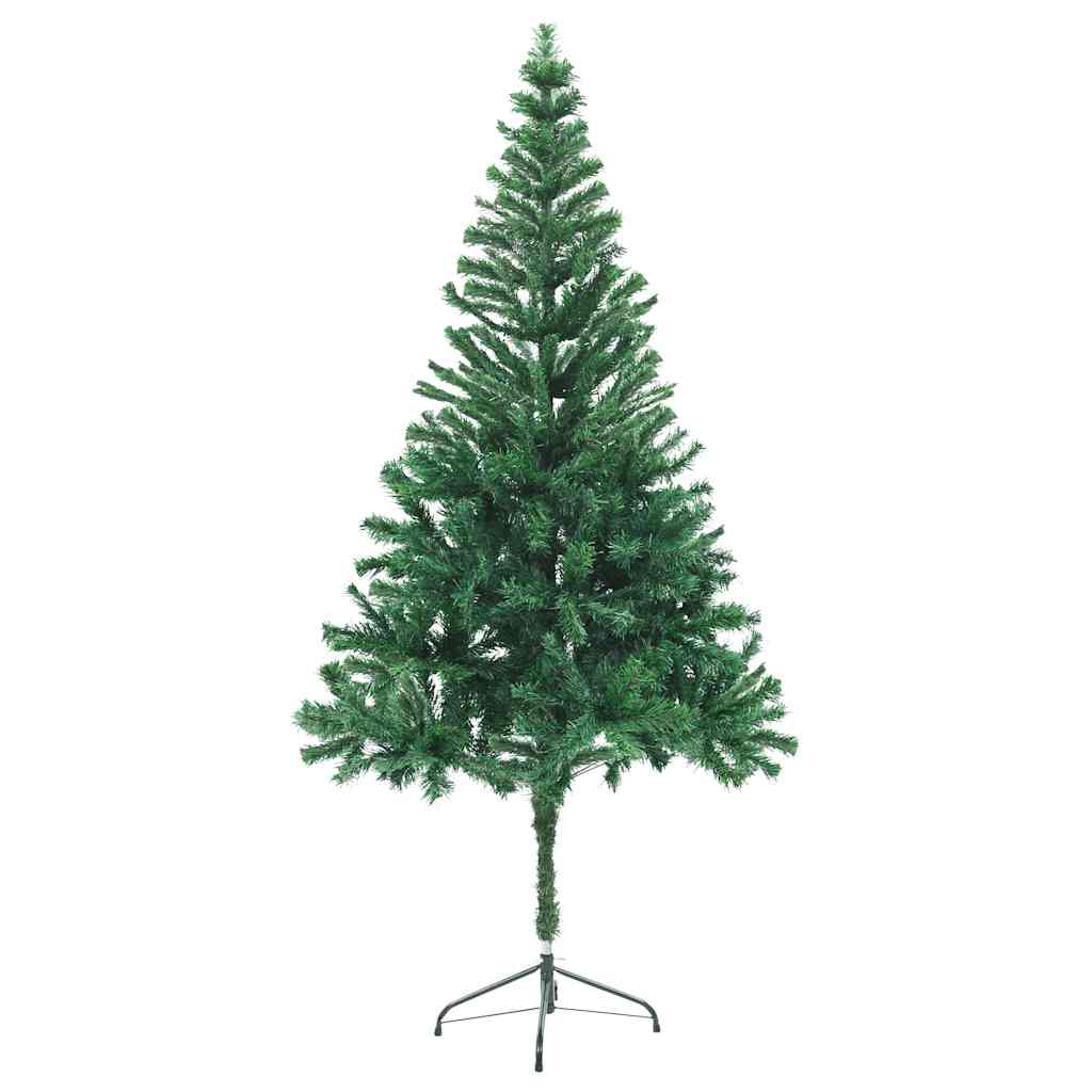 Umjetno osvijetljeno božićno drvce s kuglicama 180 cm 564 grane