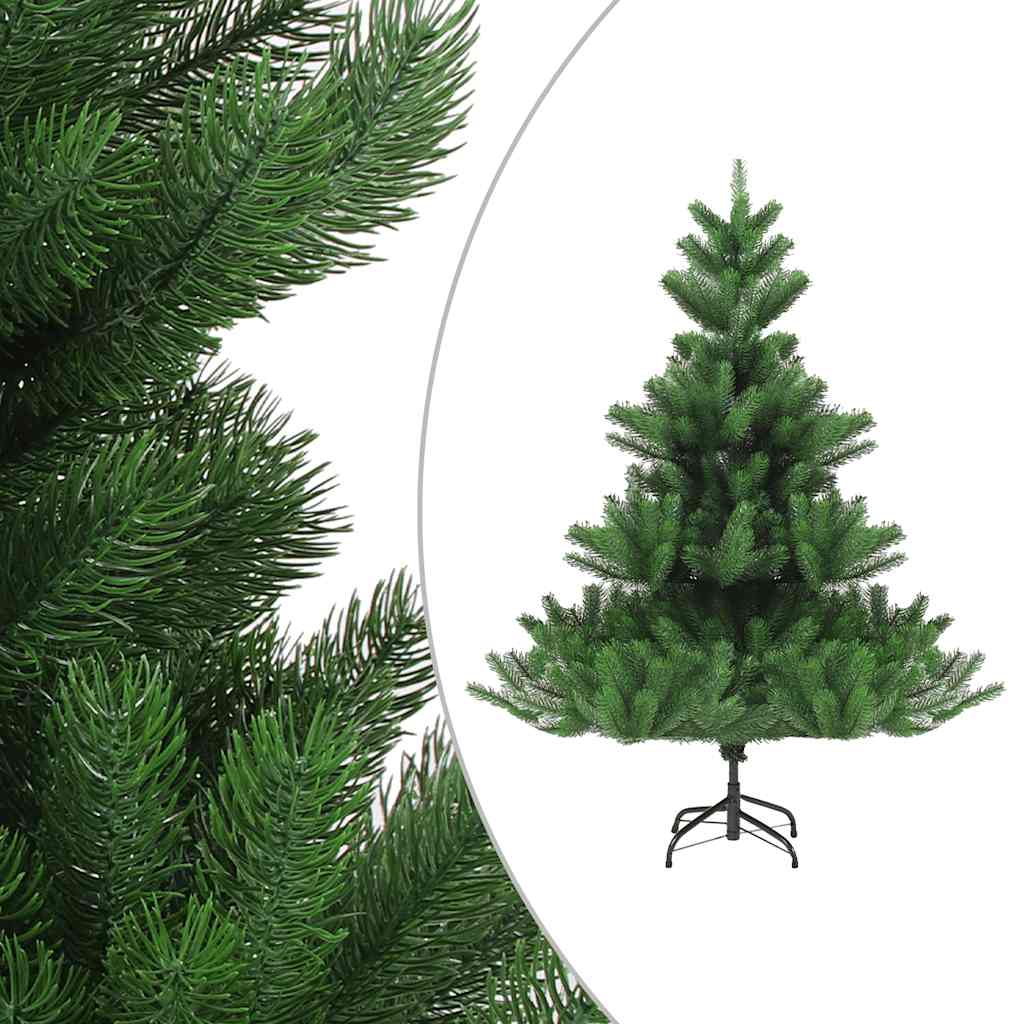Umjetno drvce kavkaška jela LED s kuglicama zeleno 210 cm