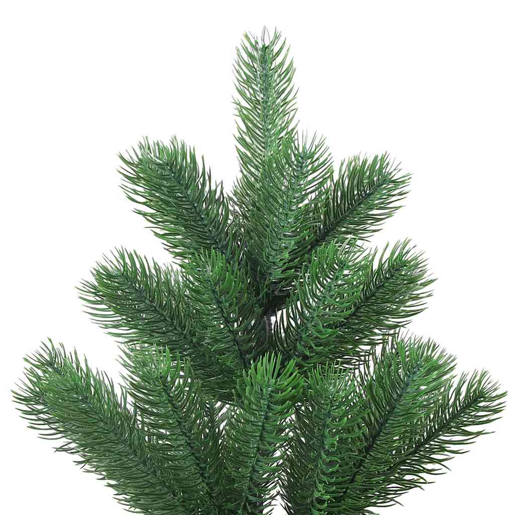 Umjetno drvce kavkaška jela LED s kuglicama zeleno 210 cm