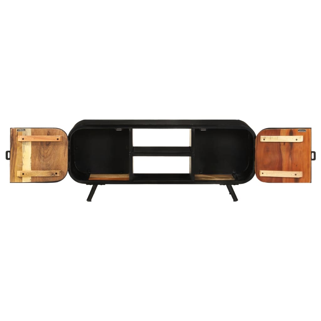 TV ormarić 110 x 30 x 45 cm od masivnog obnovljenog drva