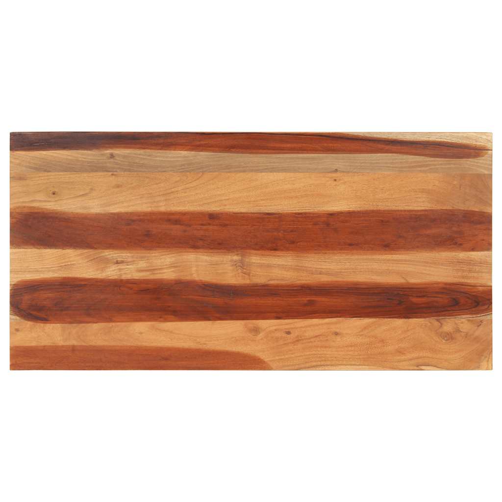 Stolna ploča 120 x 60 x (2,5 - 2,7) cm od masivnog drva bagrema