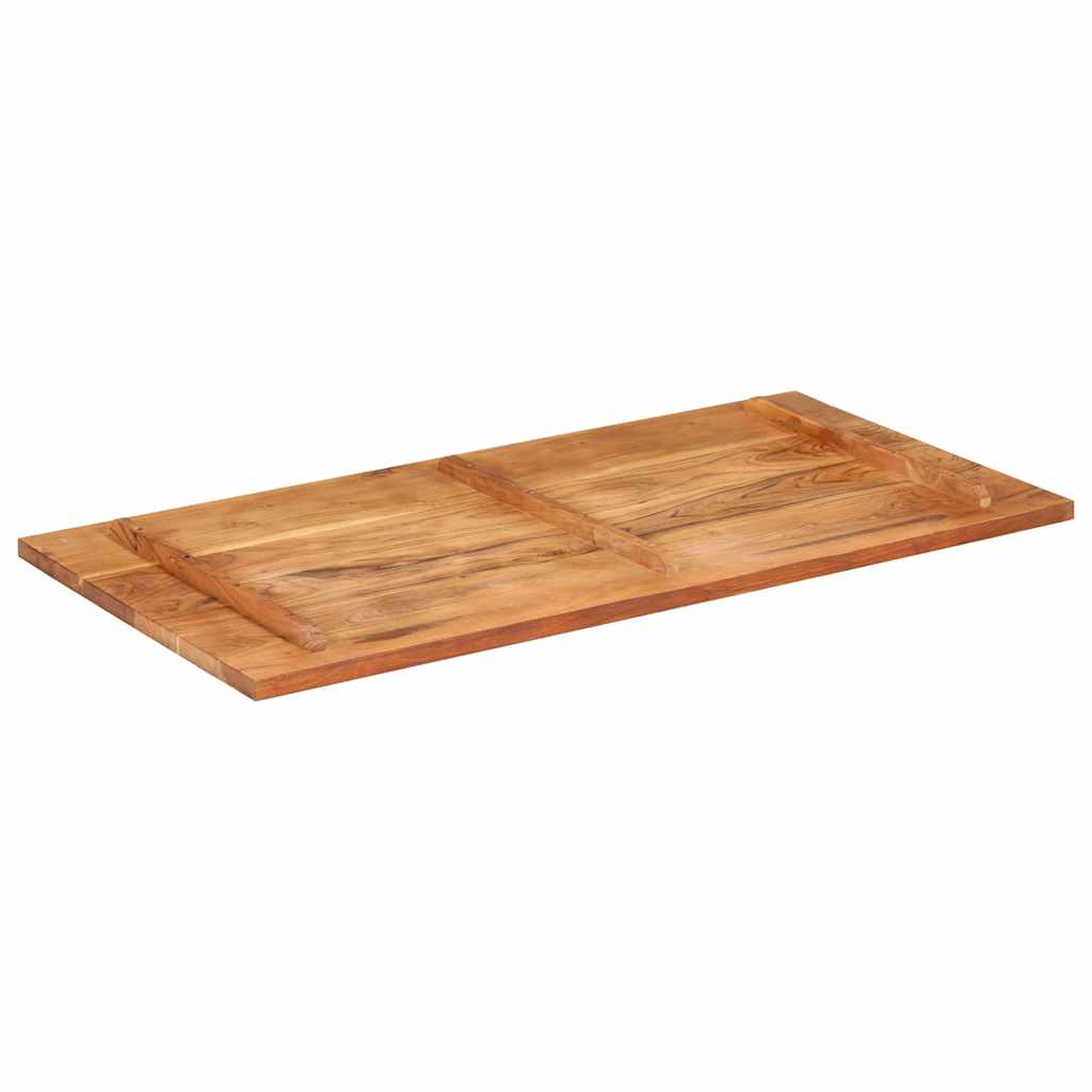 Stolna ploča 120 x 60 x (2,5 - 2,7) cm od masivnog drva bagrema