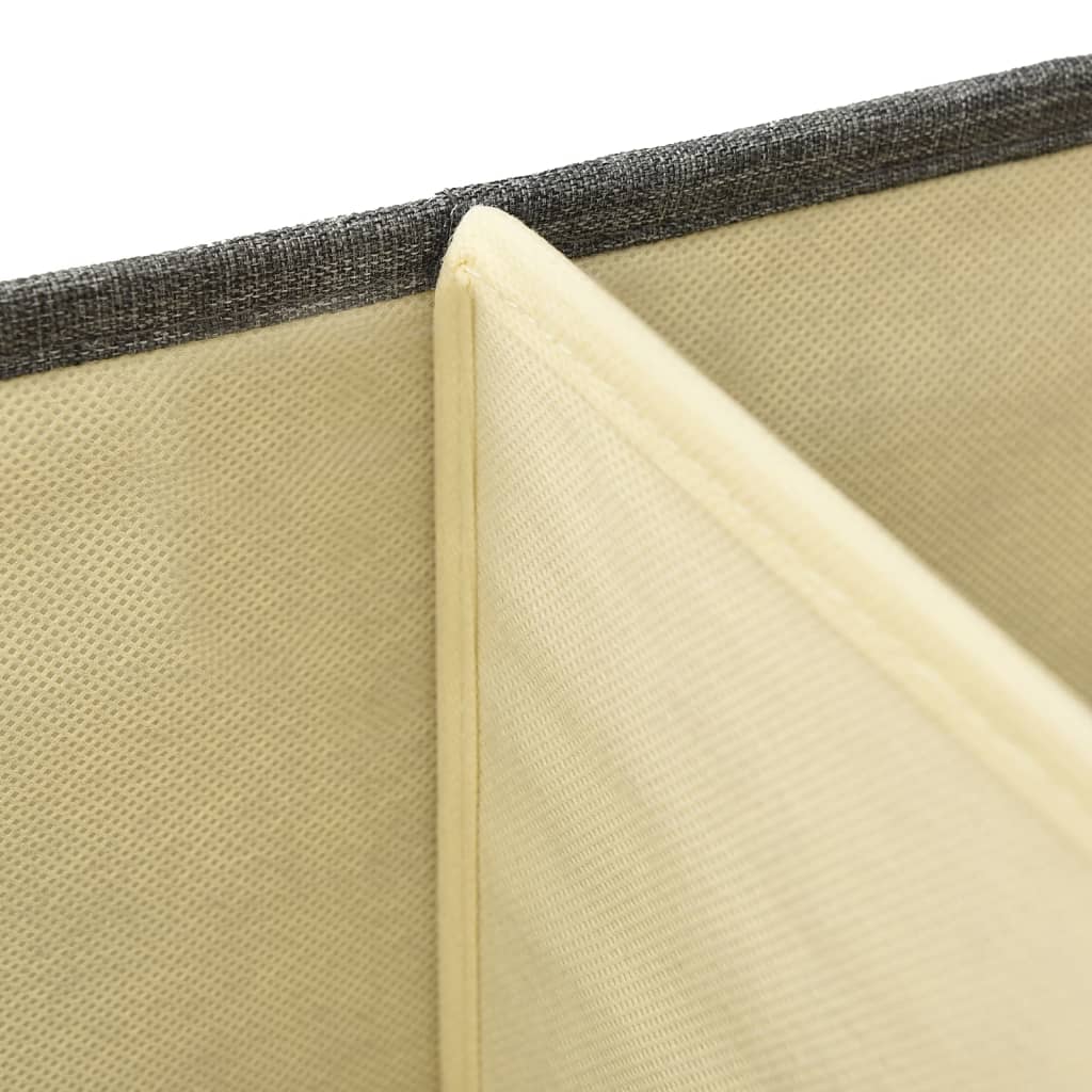 Kutije za pohranu 2 kom od tkanine 50 x 30 x 25 cm antracit