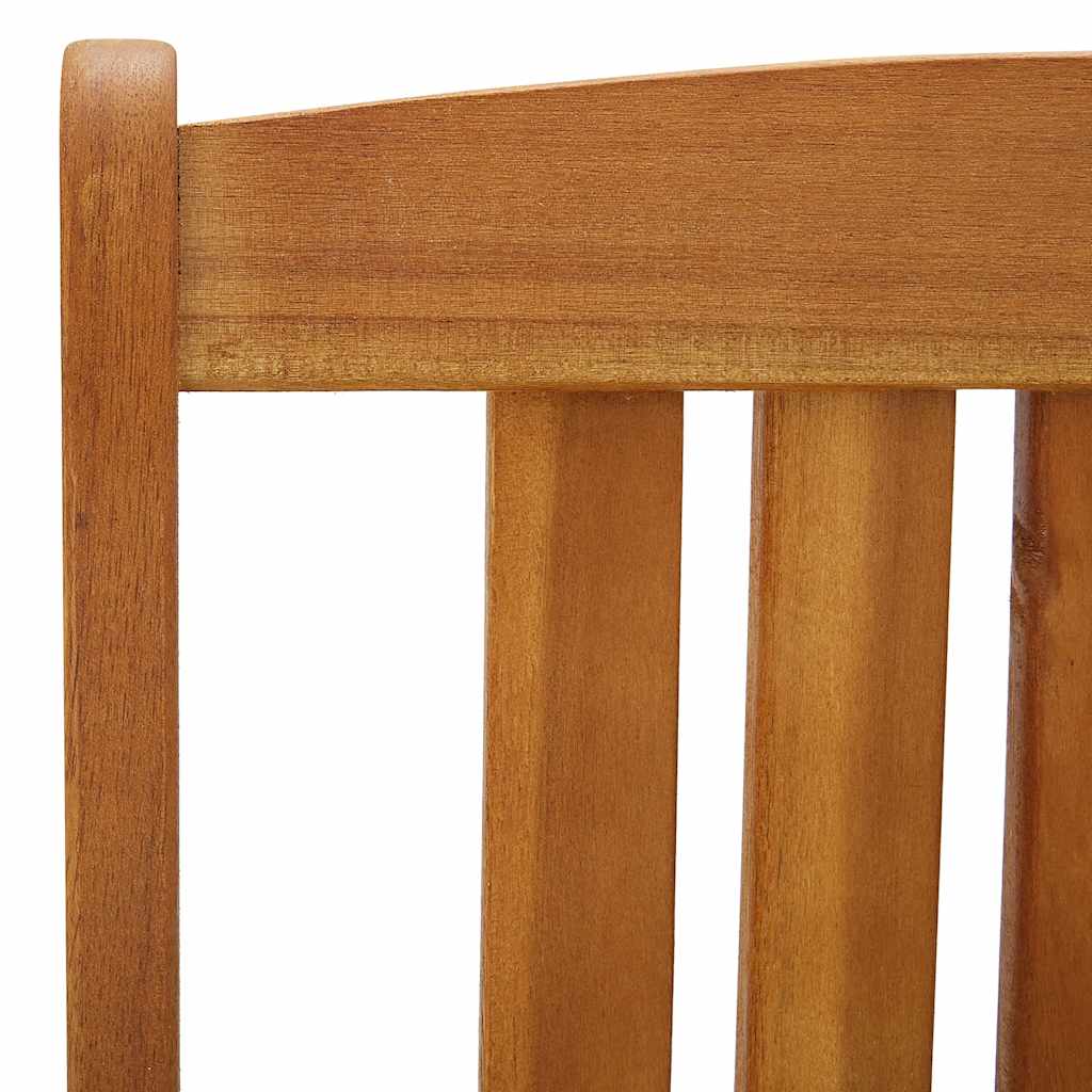 Vrtne stolice 8 kom od masivnog drva bagrema