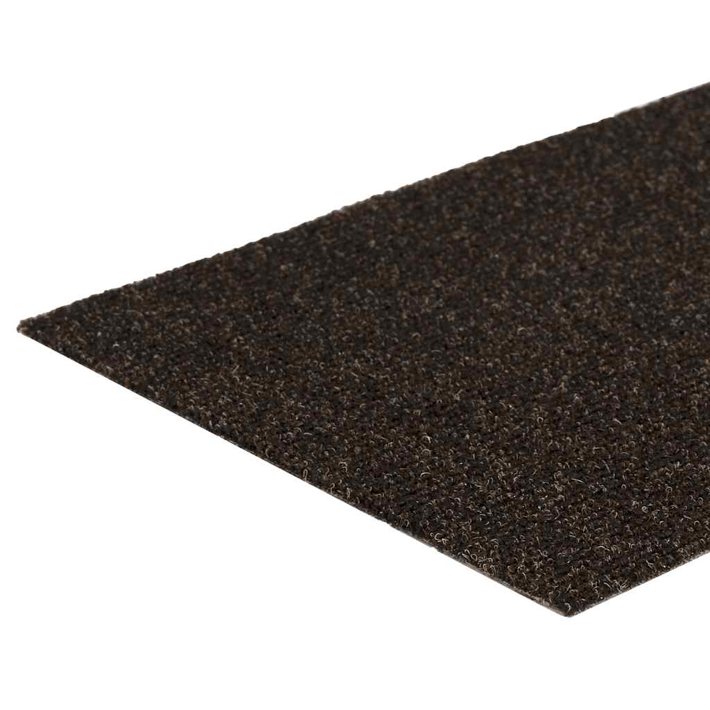 Prostirke za stepenice samoljepljive 15 kom 60x25 cm tamnosmeđe pravokutne