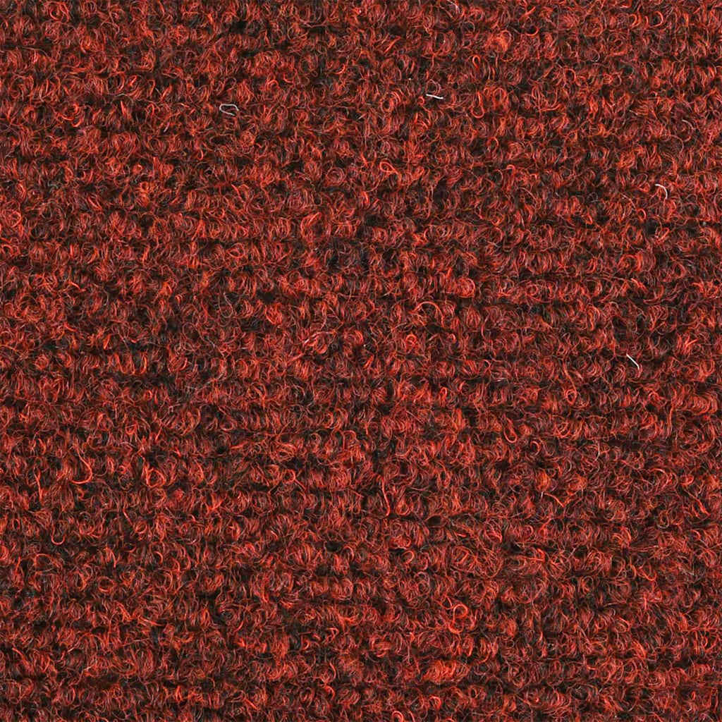 Prostirke za stepenice samoljepljive 15 kom 76x20 cm bordo crvene pravokutne