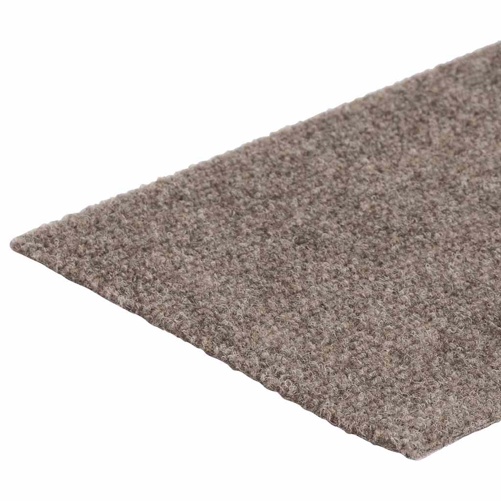 Prostirke za stepenice samoljepljive 15 kom 76x20 cm bež pravokutne